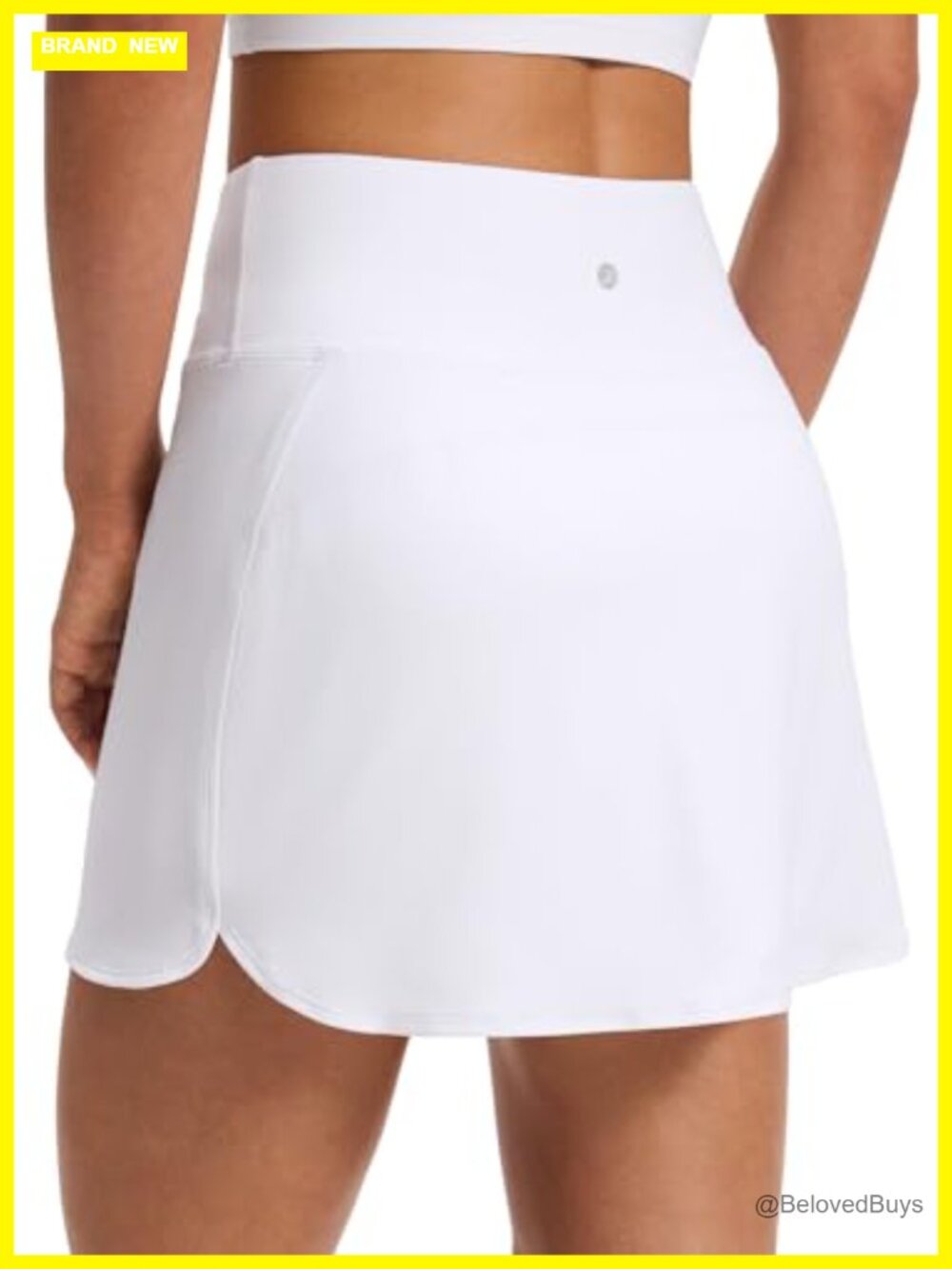Butterluxe High Rise Dolphin Golf Skirt with Build-in Shorts